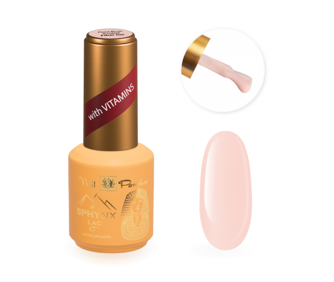 Fiber Gel with Vitamin E and Calcium - Pearl Blush 15ml